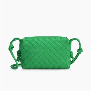 Bottega Veneta Loop mini intrecciato leather shoulder bag